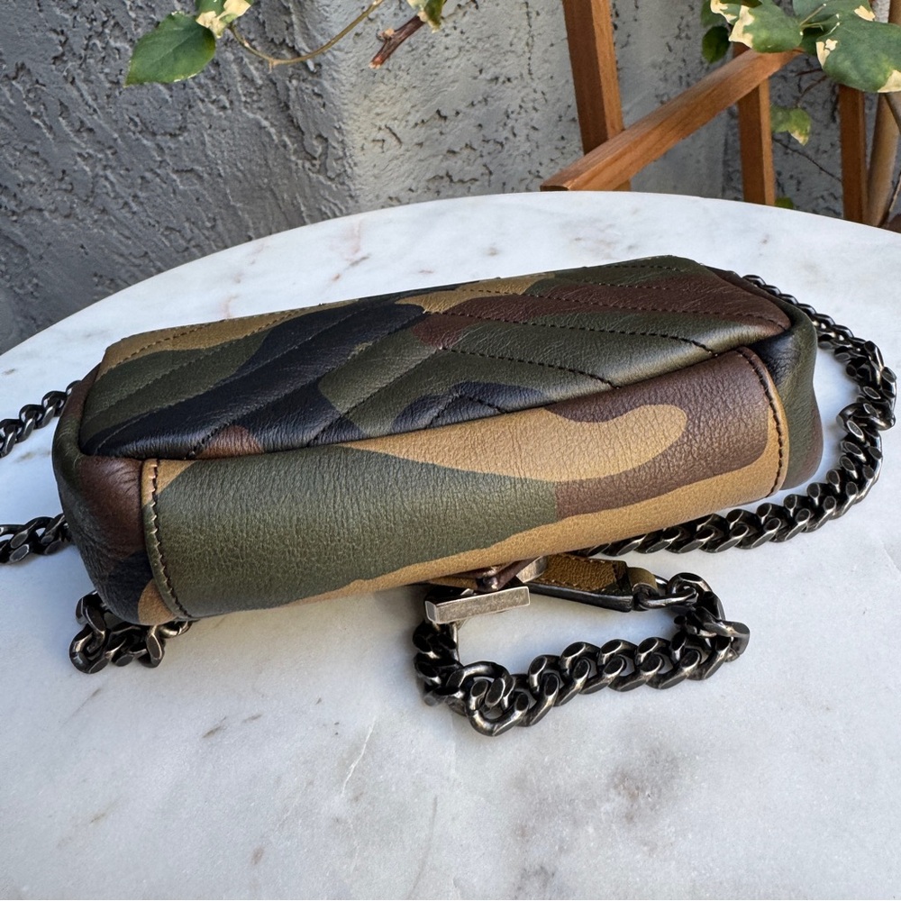 Saint Laurent Camo Mini College Crossbody - Picture 10 of 15